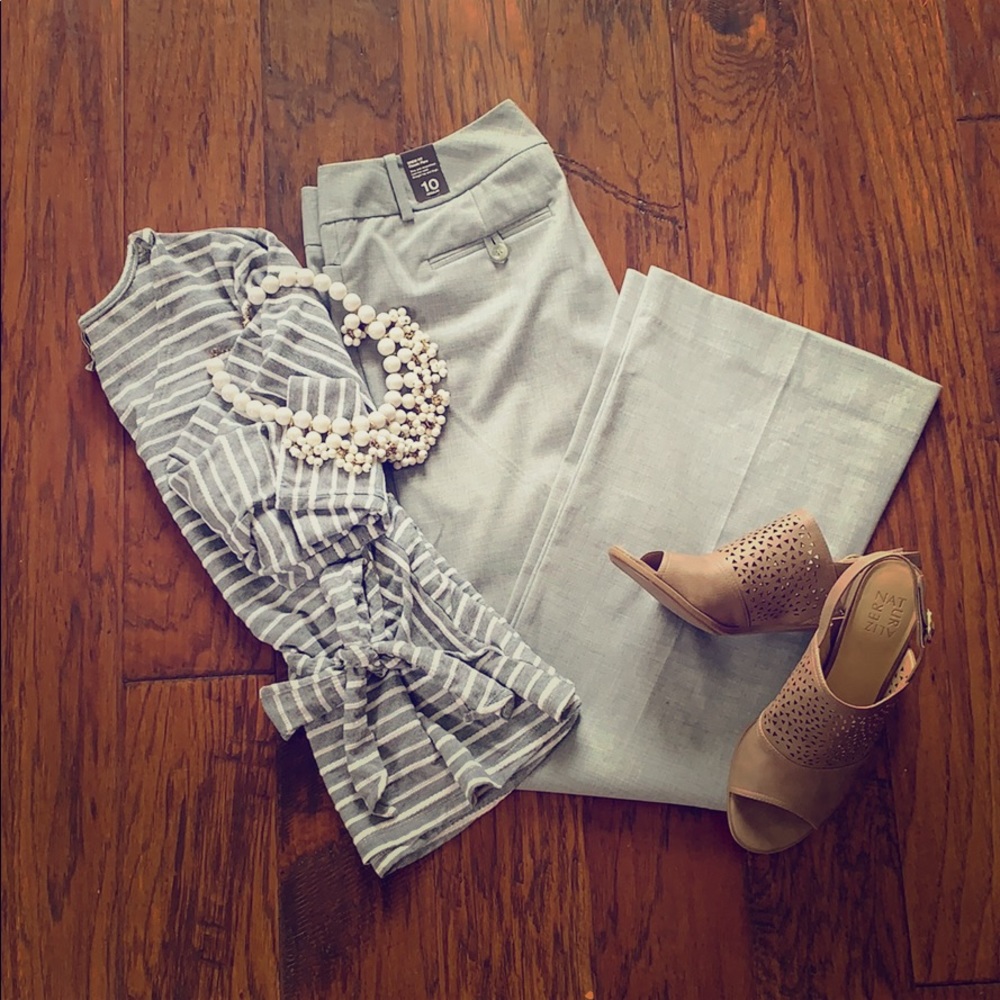 Flare work pants